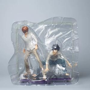 Action Figure di Yagami Light <span class=keywords><strong>e</strong></span> L Lawliet da DEATH NOTE, Giocattolo Cartoon con Scena Combinata - Product Image 5