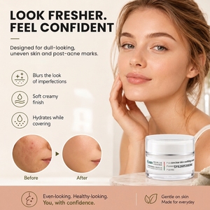 Crema Correctora Hidratante con Cica de Marca Privada, <span class=keywords><strong>Corrector</strong></span> de Color <span class=keywords><strong>para</strong></span> Todos los Tonos de <span class=keywords><strong>Piel</strong></span> - Product Image 2