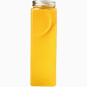 Botella Cuadrada de Plástico PET AMCROWN de 500 ml con Tapa de Boca Ancha, Sellada, de Grado Alimenticio para Leche, Té y Jugos, <span class=keywords><strong>AMC</strong></span>-B0058 - Product Image 5