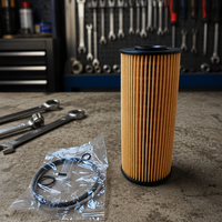 Elemen Filter Oli Untuk BMW 11427820724 Orange Spindle Guide Engine Services Gunakan Berbagai Ukuran Kustom Penuh Sesuai Persyaratan OEM