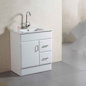 Meuble personnalisé salle de bain mobile bagno in legno lavabo moderno évier d'ébéniste lavabo moderne vanité de salle de bain - Product Image 1
