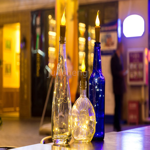 1M 2M 3M 5M <span class=keywords><strong>fil</strong></span> <span class=keywords><strong>de</strong></span> cuivre bouteille LED chaîne bougie vacances lumière fée guirlande pour arbre <span class=keywords><strong>de</strong></span> noël décoration <span class=keywords><strong>de</strong></span> fête <span class=keywords><strong>de</strong></span> mariage - Product Image 1