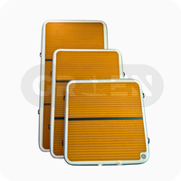 Dock flottant gonflable de point de chute de haute qualité pour jeu d'eau flottant gonflable de piscine/lac/océan avec dock avec logo
