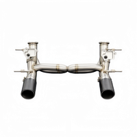 Système d'échappement Catback Power Upgrade Ss304 pour Maserati MC20 3.0T V6 2020-2023 Libérant un son de supercar puissant et explosif