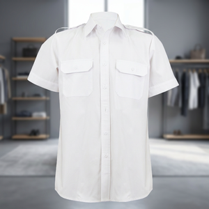 T-shirt de sécurité réfléchissant personnalisé en coton et viscose blanc à manches courtes pour uniforme de travail unisexe adulte - Product Image 3