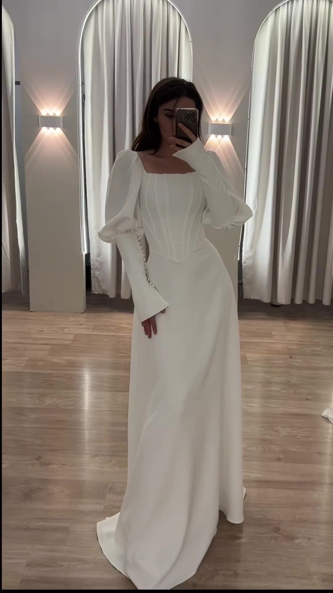 2024 Elegant Bodycon White Dress - Perfect for Autumn Parties