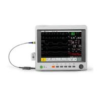 Système de surveillance des patients de soins intensifs de qualité médicale avec certification CE Moniteur portable de signes vitaux de chevet pour les unités de soins intensifs