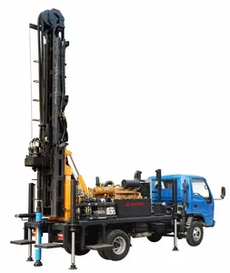 Kaishan 200m 300m 600m משאית רכוב מים גם קידוח Rig מכונת מחיר עם 3 שנות אחריות