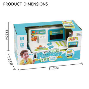 Giocattolo Registratore di <span class=keywords><strong>Cassa</strong></span> Jacko Toys con Suoni e Luci per <span class=keywords><strong>Giochi</strong></span> di Ruolo e Shopping per Bambini - Product Image 6