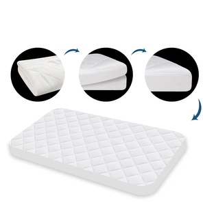 Protector <span class=keywords><strong>de</strong></span> Colchón Impermeable <span class=keywords><strong>para</strong></span> Cuna, Diseño <span class=keywords><strong>de</strong></span> Fabricante, <span class=keywords><strong>para</strong></span> Niños Pequeños, Cubre Colchón Ajustable <span class=keywords><strong>para</strong></span> Bebés - Product Image 6