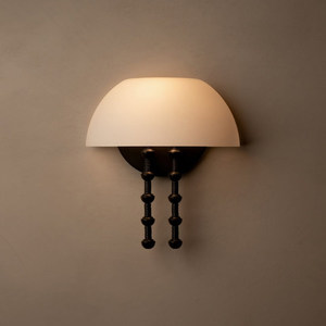 Lámpara de pared Tiworld E27 220V, cuerpo de hierro, pantalla blanca, luz LED con interruptor, decoración para dormitorio y sala de estar - Product Image 1