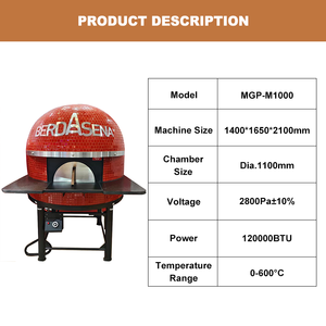 Equipo de catering comercial Set Comercial Napoletan Pizza Horno Comercial Gas - Product Image 2