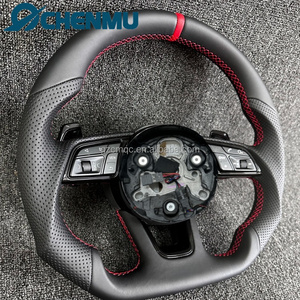 OFERTA ESPECIAL Volante de Cuero Perforado para <span class=keywords><strong>Audi</strong></span> 2013 2014 2015 A3 A4 A5 A6 A7 A8 Q5 Q2 Q7 Q8 8Y <span class=keywords><strong>8P</strong></span> <span class=keywords><strong>S3</strong></span> S4 S5 S6 S7 S8 - Product Image 5
