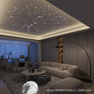 Starry Sky Ceiling Light Recessed LED Fiber <b>Optic</b> Panel For Home Theater <b>Bar</b> Decor - Product Image 3