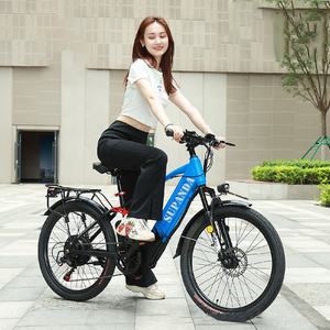 Factory Emtb Suspensión completa <span class=keywords><strong>Bicicleta</strong></span> de montaña eléctrica Tamaño de rueda 27,5 "<span class=keywords><strong>29</strong></span>" Tamaño de rueda 250W <span class=keywords><strong>Bicicleta</strong></span> de montaña eléctrica para adultos - Product Image 2