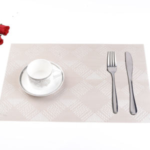 Juego de manteles individuales rectangulares de PVC ecológicos de alta calidad, antideslizante, tejido chino Vintage, ligero, clásico, para el hogar, almohadilla para mesa de Bar - Product Image 1