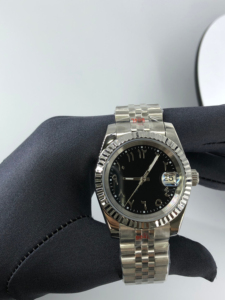 Montre avec mouvement NH35, mouvement automatique NH35 de qualité, montre NH35 avec cadran à chiffres arabes - Product Image 4