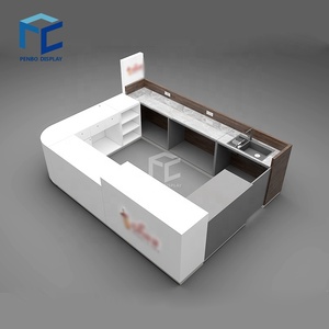 Quiosco <span class=keywords><strong>de</strong></span> Comida Rápida <span class=keywords><strong>de</strong></span> Estilo Moderno para Centro Comercial, Quiosco <span class=keywords><strong>de</strong></span> Café con Estructura Metálica, Estación Portátil <span class=keywords><strong>de</strong></span> Exhibición <span class=keywords><strong>de</strong></span> Café - Product Image 5