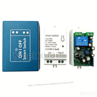 Relais de contact sec WiFi Tuya AC 110V 220V, interrupteur intelligent 10A pour porte de garage, portail, contrôle d'accès, éclairage et équipement industriel