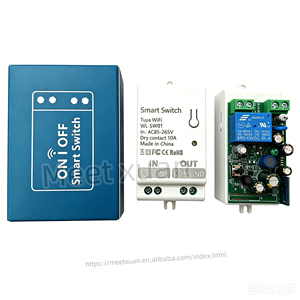 รีเลย์แบบไร้สาย Tuya <span class=keywords><strong>WiFi</strong></span> Dry Contact AC 110V 220V, 10A สวิตช์อัจฉริยะสำหรับประตูโรงรถ, ประตูรั้ว, ระบบควบคุมการเข้าออก, ไฟ และอุปกรณ์อุตสาหกรรม - Product Image 2