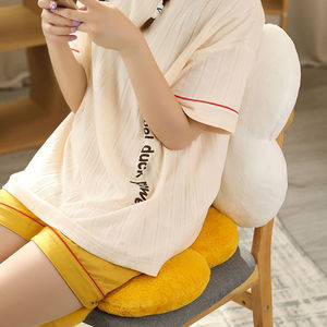 Flower Shaped Seat <b>Cushion</b> 45cm Plush Extra Soft Modern Simple Living Room Bedroom Study Chair Floor <b>Stool</b> Futon Pillow - Product Image 4