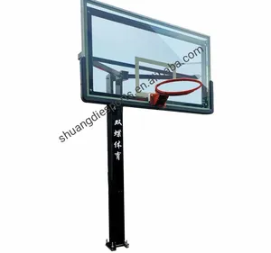 Altura ajustável fixo Inground Basketball Hoop Stand outdoor basquete objetivo