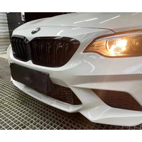 Coche de alta calidad kits de cuerpo para BMW Serie 2 F22 F23 2014-2018 actualización a M2C modelo con parachoques delantero completo con rejilla