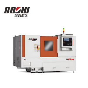 Tour CNC Bozhi CK7520A, machine de découpe de métal de haute précision - Product Image 1