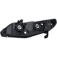 Remplacement de pièces automobiles OEM nouveau phare avant noir phare gauche droit pour Honda Civic Sedan 2006-2011