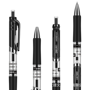Bolígrafo de Gel Deli S01 de 0.5 mm con Botón de Presión, para Oficina, Escuela, Firma, Azul, Negro, Rojo, Azul Oscuro, Caja de 12 Unidades - Product Image 4
