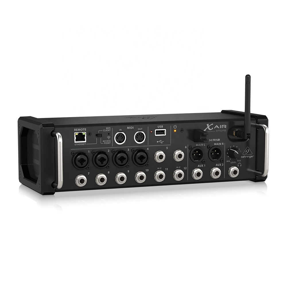 Behringer XR12 Digital Mixer - 12-Channel PA Sound System