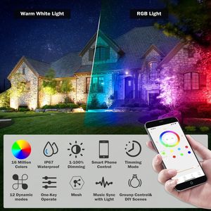 Venta caliente 15W RGBW a todo Color impermeable Luz Marina nueva IP68 para Bluetooth MESH lámpara de piscina de pesca para <span class=keywords><strong>acuario</strong></span> y estanque piscina - Product Image 3