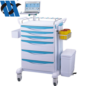 Bdt8152 Youngcoln Medische Verpleegwagen Wagen Ziekenhuis Noodanesthesie <span class=keywords><strong>Trolley</strong></span> <span class=keywords><strong>Icu</strong></span> Mobiele Medische Abs Noodtrolley - Product Image 3