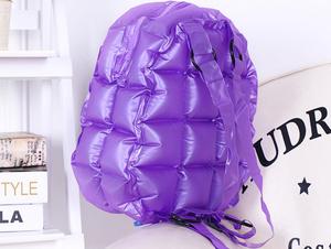 Eco-firendly Waterproof PVC <strong>Inflatable</strong> Bubble <strong>Backpack</strong> and Beach Bag with Zipper - Product Image 3