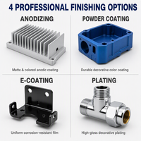 Support de montage métallique personnalisé, support de tube, pièces moulées sous pression, usinage CNC en usine OEM pour équipement industriel