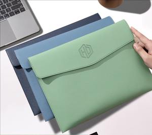 PU-Leder Dokumentenorganizer Aktenaufbewahrungstasche Maßgefertigte A4 Werbeartikel für Büros - Product Image 1