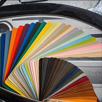 Rouleaux de tissus en vinyle synthétique PU gaufré, imperméables, décoratifs, anti-rayures, résistants au feu, pour revêtements de sièges de voiture