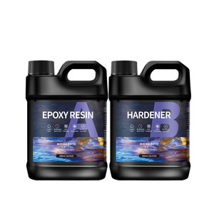 INTODIY Epoxy <strong>Resin</strong> 500/1000ml 1:1 AB <strong>Resin</strong> Epoxy Glue High Adhesive Hardener Crystal Glue Jewelry Making Transparent Mixed - Product Image 5