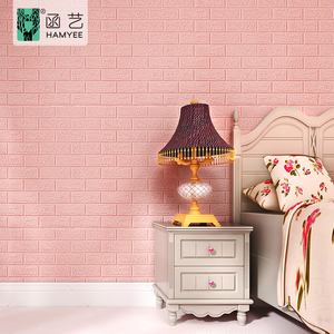 <span class=keywords><strong>Papier</strong></span> <span class=keywords><strong>peint</strong></span> 3d souple en mousse, 70x77cm, tapisserie pour art mural, bon marché, pour salle de bains - Product Image 6