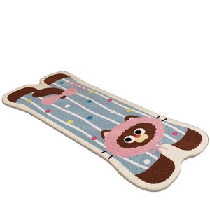 Karpet Mobil Gaya Bohemian Vintage Buatan Mesin, Bulu Halus Anti Selip Tahan Noda, Poliester, Dekorasi Rumah - Product Image 5