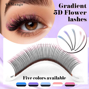 CoMango LU L90 5D <span class=keywords><strong>Flora</strong></span> Fairy para Extensiones de Pestañas Ombre, Pestañas Finas, Naturales, Suaves, de Pelo Sintético, Libres de Crueldad, Maquillaje Vegano - Product Image 6