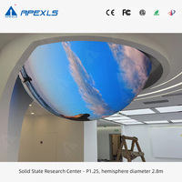 Esfera LED Personalizada de Fábrica, Bola LED P2 de 1.2m de Diámetro y Esfera LED P1.5, Globo Terráqueo Creativo con Pantalla LED