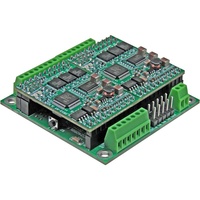 Modul/Pengontrol Penggerak Motor DC Tanpa Sikat Dua Kanal 9-24V 5A Komunikasi Analog CAN Model AQMD2405BLS-MT-2 Garansi 1 Tahun