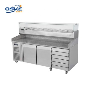 Thương mại undercounter <span class=keywords><strong>Bar</strong></span> tủ lạnh với cửa trượt trực tiếp làm mát không khí Máy làm lạnh Glass Bìa hiển thị tủ lạnh để hiển thị - Product Image 1