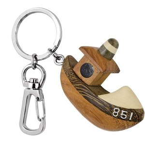 Portachiavi in Legno a Forma di Barca Senza Scatola - Product Image 1
