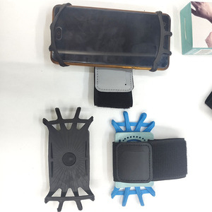 2024 nuovo Design del telefono <span class=keywords><strong>cellulare</strong></span> bracciale sportivo manica da <span class=keywords><strong>braccio</strong></span> borsa da polso in Silicone per Fitness 360 rotazione fascia regolabile rimovibile - Product Image 1
