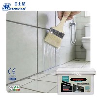 Revêtement Acrylique Transparent Imperméable à l'Eau (Kit AB) – Fournisseur d'Usine – Idéal pour Salle de Bain, Balcon, Zone Douche, Carrelage Mural – Durable et Écologique