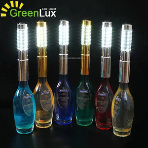 Linterna de mano con brillos LED, luces para Club nocturno, cubierta para botella de champán - Product Image 1