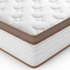12 Inch Thick Mattress Gel Memory Foam Size King Size Single Size Beds Super Soft Spring Mattress Hotel Mattress Hybrid Latex