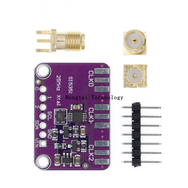 CJMCU-5351 Si5351A Si5351 I2C Clock Generator Module 8KHz-160MHz High Frequency Signal Square Wave Frequency Generator